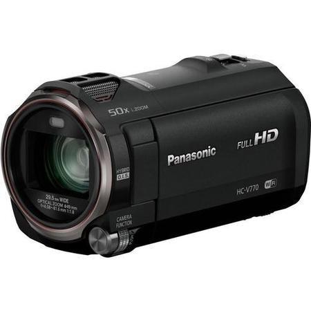 Panasonic HC-V770 Black Camcorder Kit inc 32GB SD Card & Case