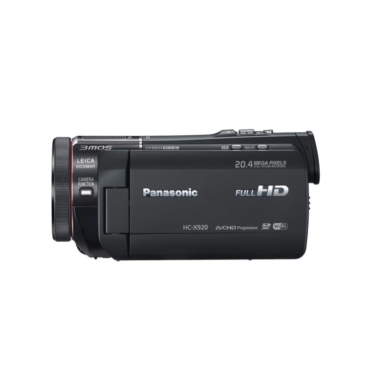Panasonic HC-X920 3D Camcorder Black SD FHD 12xZoom 3.5LCD 29.8mm WiFi