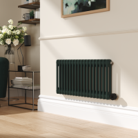 Evergreen Horizontal Smart Electric Radiator with Wi-Fi Thermostat - 1.2KW - H400xW830 - Bathroom Safe