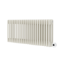 Linen Horizontal Smart Electric Radiator with Wi-Fi Thermostat - 1.2KW - H400xW1190 - Bathroom Safe