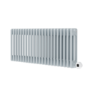 Salt & Pepper Horizontal Smart Electric Radiator with Wi-Fi Thermostat - 1.2KW - H400xW1190 - Bathroom Safe
