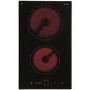 CDA HC3620FR 30cm Domino Two Zone Frameless Ceramic Hob Black