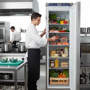 Prodis HC410RSS Upright Storage Fridge - 341 Ltr White