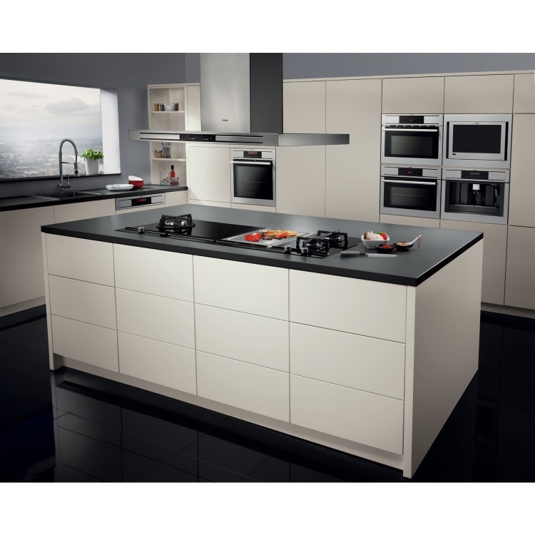 AEG HC411520GB 30cm Domino Wok Burner Gas Hob Black
