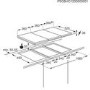 AEG HC411520GB 30cm Domino Wok Burner Gas Hob Black
