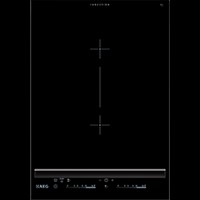 AEG HC452400EB 36cm Two Zone Domino Induction Hob In Black AEG HC452400EB 36cm Two Zone Domino Induction Hob In Black