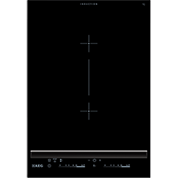 AEG HC452400EB 36cm Two Zone Domino Induction Hob In Black