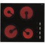 CDA HC6210FR Side Rotary Control Four Zone Frameless Ceramic Hob Black