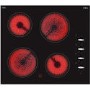 GRADE A1 - CDA HC6211FR Ceramic Hob 60Cm 4 Zone Side Control - Frameless