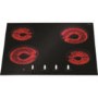 CDA HC6310FR Rotary Control Four Zone Frameless Ceramic Hob Black