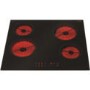 CDA HC6620FR Touch Control Four Zone Frameless Ceramic Hob Black