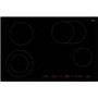 CDA HC7600FR 77cm Touch Control Four Zone Frameless Ceramic Hob With 2 Dual Zones