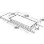 Refurbished CDA HC9606FR 90cm Linear Touch Control Four Zone Ceramic Hob