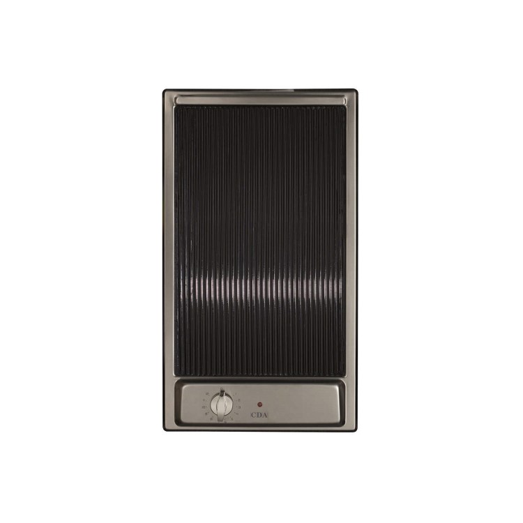 CDA HCC310SS 29cm Domino Ceramic Griddle Stainless Steel