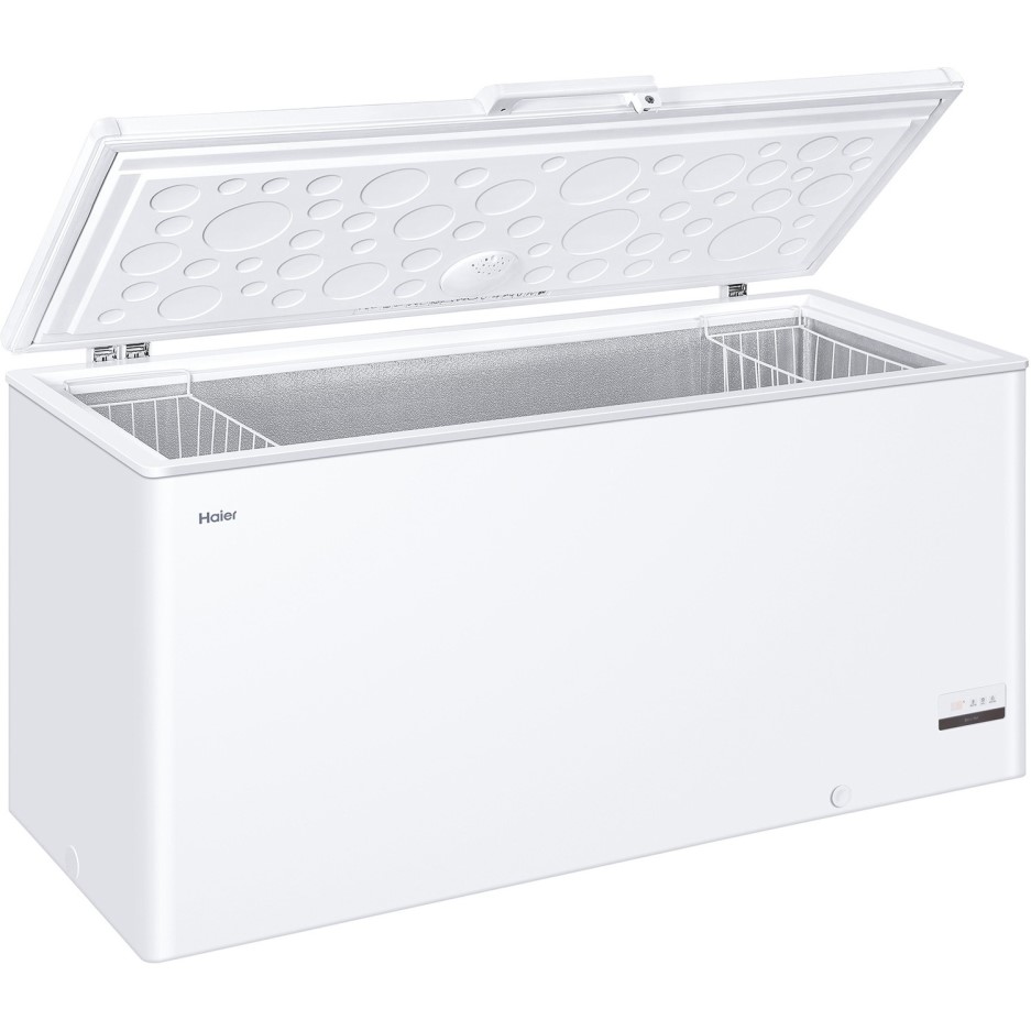 Haier HCE519R 165cm Wide 519L Chest Freezer With Fast Freeze White