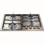 CDA HCG602SS 60cm Four Burner Gas Hob with FSD in Stainless steel