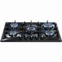 CDA HCG741BL Five Burner Gas Hob with FSD in Black