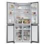 Haier Cube 83 Series 3 467 Litre 4 Door American Fridge Freezer - Silver