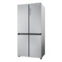 Haier Cube 83 Series 3 467 Litre 4 Door American Fridge Freezer - Silver