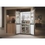 Haier Series 3 467 Litre Side-by-Side American Fridge Freezer - Stainless steel