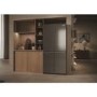 Haier Series 3 467 Litre Side-by-Side American Fridge Freezer - Stainless steel