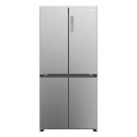HCR3818ENMM Haier Series 3 467 Litre Four Door American Fridge Freezer - Stainless steel