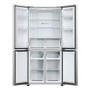 Haier Series 3 467 Litre Side-by-Side American Fridge Freezer - Stainless steel