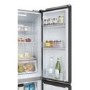 Haier Series 3 467 Litre Side-by-Side American Fridge Freezer - Stainless steel