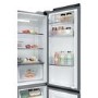 Haier Series 3 250 Litre Side-by-Side American Fridge Freezer -  Black