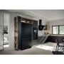Haier Series 3 250 Litre Side-by-Side American Fridge Freezer -  Black