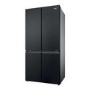Haier Series 3 250 Litre Side-by-Side American Fridge Freezer -  Black