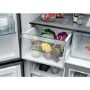 Haier Series 3 250 Litre Side-by-Side American Fridge Freezer -  Black