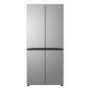 Haier Cube Series 5 523 Litre Four Door American Fridge Freezer - Inox