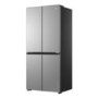 Haier Cube Series 5 523 Litre Four Door American Fridge Freezer - Inox