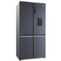 Haier Cube 90 Series 5 525 Litre Four Door American Fridge Freezer - Black