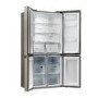 Refurbished Haier Series 5 HCR59F19ENMM Freestanding 643 Litre Frost Free American Fridge Freezer Stainless Steel