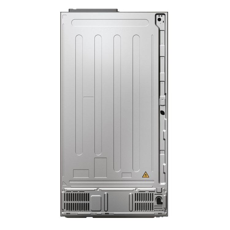 Haier Series 7 601 Litre Side-by-Side American Fridge Freezer -  Stainless steel