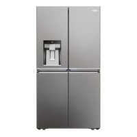 Haier Series 7 601 Litre Side-by-Side American Fridge Freezer -  Stainless steel