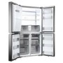 Haier Series 7 601 Litre Side-by-Side American Fridge Freezer -  Stainless steel