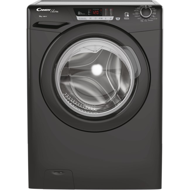 Candy Ultra 10kg 1400rpm Freestanding Washing Machine Black