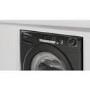 Refurbished Candy Ultra HCU1492DBBE/1-80 Freestanding 9KG 1400 Spin Washing Machine Black