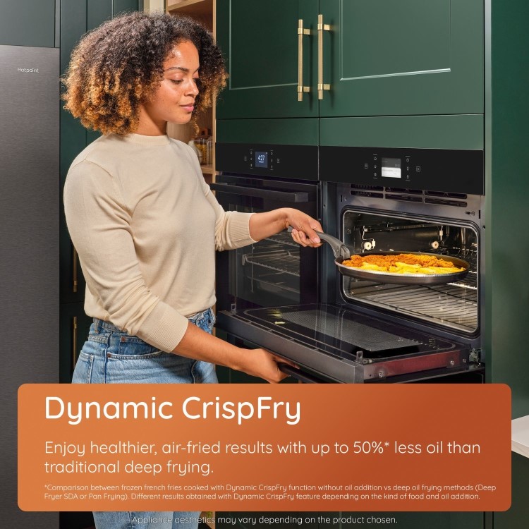 Hotpoint Class 6 Built-In Compact Combination Microwave Oven - Stainless Steel