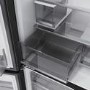 Haier Cube Series 7 700 Litre Four Door American Fridge Freezer - Black