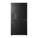 HCW79F18CHMB Haier Cube Series 7 700 Litre Four Door American Fridge Freezer - Black