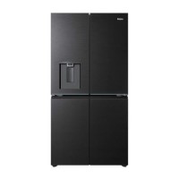 Haier Cube Series 7 700 Litre Four Door American Fridge Freezer - Black