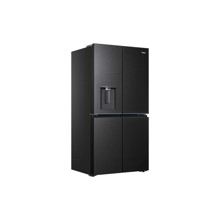 Haier Cube Series 7 700 Litre Four Door American Fridge Freezer - Black