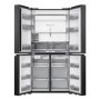 Haier Cube Series 7 700 Litre Four Door American Fridge Freezer - Black