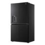 Haier Cube Series 7 700 Litre Four Door American Fridge Freezer - Black