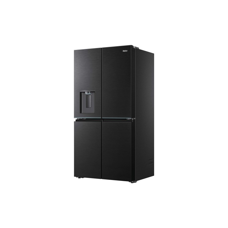 Haier Cube Series 7 700 Litre Four Door American Fridge Freezer - Black