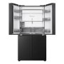 Haier Cube Series 7 700 Litre Four Door American Fridge Freezer - Black